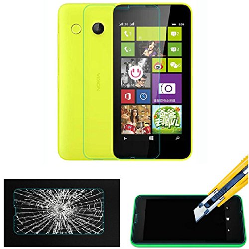 Mallom(TM) 9H Hardness Tempered Glass Screen Protector For Nokia Lumia630 635