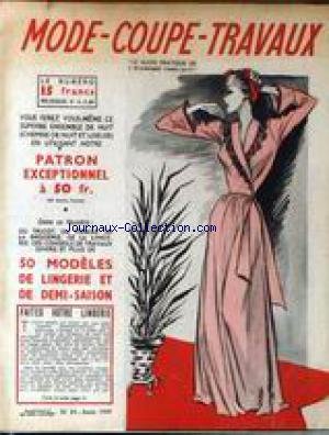 patron gratuit mode et travaux