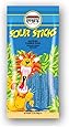 Paskesz Raspberry Flavored Sour Sticks 3.5 Oz. (Pack of 6)