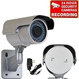 VideoSecu High Resolution 540TVL Weatherproof Security Camera with 1/3" Son ....