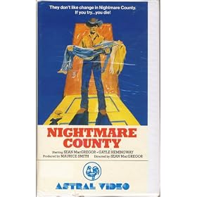 Nightmare County [VHS]