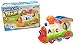 GINZICK Battery Operated Bump and Go Learn Shape Sorter ABC Train