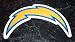 San Diego Chargers Team Logo NFL Car Magnet
