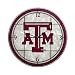Memory Company Texas A&M Aggies 12in Art Glass Clock