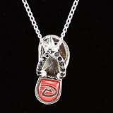 Arizona Diamondbacks Crystal Flip Flop Necklace