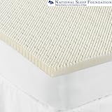 Brylane Home Sublime Aire Circulation Mattress Topper endorsed by The Natio ....