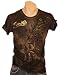 "Shiroi Neko" Designer-Shirt "Fallen King", Größe: L, Farbe: schwarz
