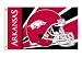 NCAA Arkansas Razorbacks 3-by-5 Foot Flag with Grommets - Helmet Design