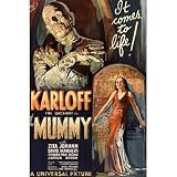 The Mummy Classic Horror Movie Poster – Boris Karloff Print
