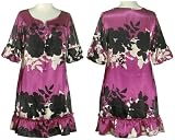 VELVET TORCH Ruffled Shadow Charmeuse Shift Dress