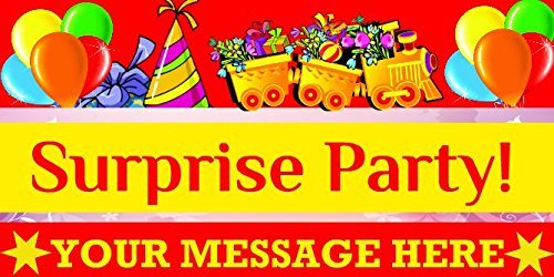 Birthday Vinyl Banner Custom Birthday Banner Party Banner 2 X 4