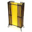 Handmade Natural Bamboo Branch Table / Desk Lamp With Yellow Silk