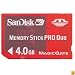 SanDisk PlayStation Portable Memory Card - 4GB