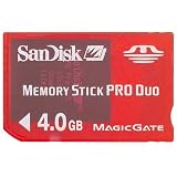 SanDisk PlayStation Portable Memory Card - 4GB