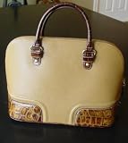 Review   / Brahmin Vivian Camel Lafayette Satchel Handbag 25th ANNIVERSARY EDITION New $395