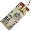 3 Boxes Medium Fireplace Matches Old World Cathedrals