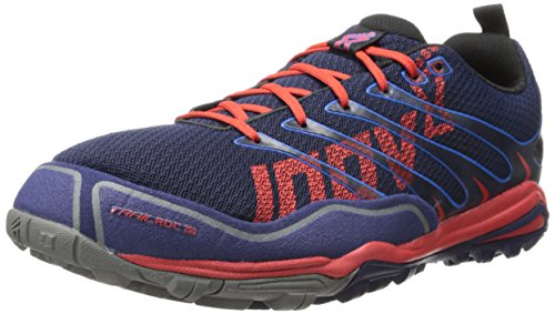 Inov-8 Men's Trailroc 255 Running Shoe,Navy/Blue/Red,8 E US/9.5 E US Women's