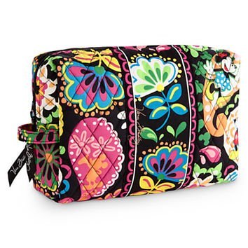 Vera Bradley Midnight with Mickey Medium Cosmetic Case Black Disney Parks Exclusive LIMITED EDITION