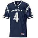 Nike Connecticut Huskies (UConn) #4 Youth Navy Blue Replica Football Jersey
