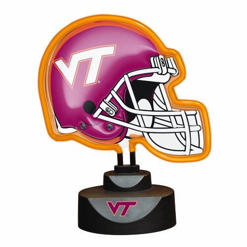 NCAA Virginia Tech Neon Helmet
