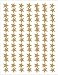 Teacher Created Resources Gold Stars Foil Stickers, Multi Color (1276)