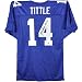 Mounted Memories New York Giants Y.A. Tittle Signed Jersey