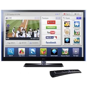  LG Infinia 50PZ950 50-Inch 1080p 600Hz Active 3D THX Certified Plasma HDTV with TruBlack Filter and Smart TV