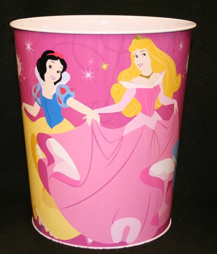 Disney Princess Waste Basket ~ Purple