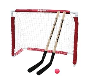 Mylec Jr. Hockey Goal Set, White