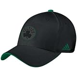 adidas Boston Celtics Black Tonal Flex Fit Hat