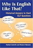 Cover of Why is English Like That? by Norbert Schmitt Richard Marsden 0472031341