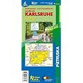 Freizeitkarte Landkreis Karlsruhe S�d 1 : 40 000: Radwander- und Freizeitkarte