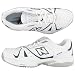 New Balance Men's MC655 Tennis Shoe,White/Navy,11.5 D US