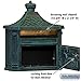 Salsbury Industries 4460GRN, Green Victorian Surface Mounted Mailbox