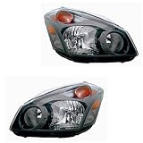 04 05 06 07 Nissan Quest Headlights Headlamps Head Lights Lamps Pair Set by Aftermarket