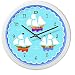 Olive Kids - Pirates Clock (White)