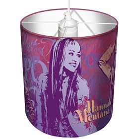 Spearmark Hannah Montanna Secret Star Fabric Pendant Light