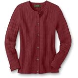 Cable-Knit Cardigan Sweater