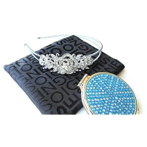 Rhinestone Bling Bridal Fashion Metal Headband Tiara 