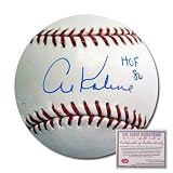 Al Kaline Hand Signed MLB Baseball with HOF 86 Inscription