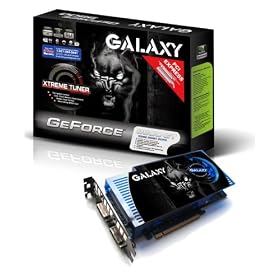 Galaxy 98TFF6HUXEXU 512 MB GeForce 9800GT PCI-Express Graphics Card