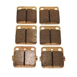 1989-2004 Yamaha YFM 350 Warrior Front & Rear Sintered Brake Pads by BLS