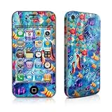 Apple iPhone4/iPhone4S用 スキンシール【Harlequin Seascape】