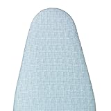 One Piece Ironing Board Cover & Pad Heavy Usage (54x15in17) in Blue Squares by Polder Home Tools