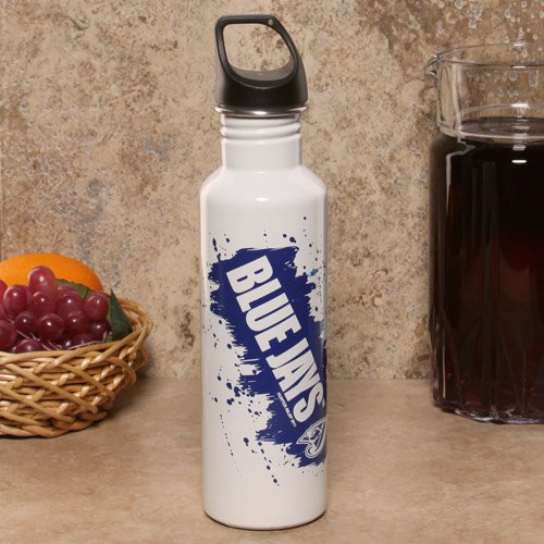 Toronto Blue Jays White 750ml Stainless Steel Water Bottle
