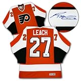 Reggie Leach Philadelphia Flyers Autographed/Hand Signed 74-Cup Jersey
