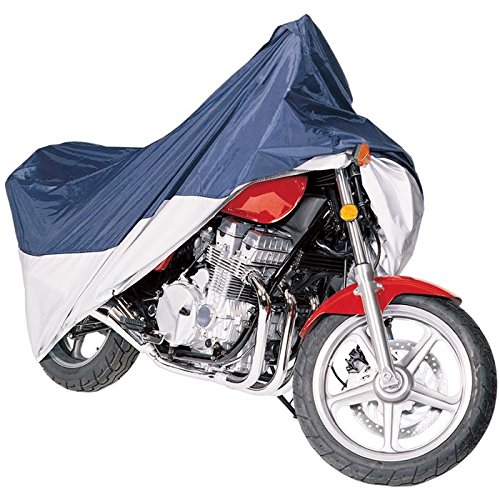 Classic Accessories 65-006-043501-00 MotoGear Motorcyle Cover, Blue/Silver, X-Large Classic Accessories 65-006-043501-00 MotoGear Motorcyle Cover, Blue/Silver, X-Large