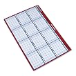 AT-A-GLANCE Horizontal/Vertical Reversible/Erasable Dated Wall Planner, 24 x 36
