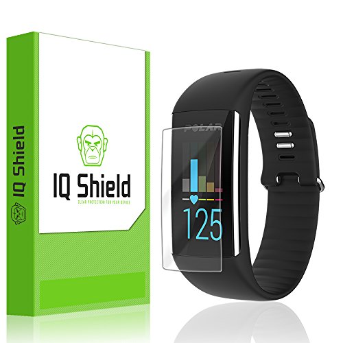 Polar A360 Screen Protector, IQ ShieldÂ® LiQuidSkin (6-Pack) Full Coverage Screen Protector for Polar A360 HD Clear Anti-Bubble Film - with Lifetime Warranty