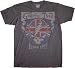 Grateful Dead Europe 1972 Gray Adult Tee T-Shirt NEW